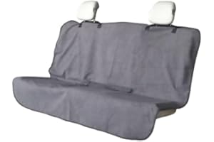 AzulLanse Auto-Sitzschoner Rücksitze Universell,150 * 140cm,Wasserdicht,Frottee,Schweißaufnahme,Sitzschoner universal Sitzbezüge Auto,Autositzbezüge Rücksitze,Zubehör für Autositze (Rücksitze-grau)