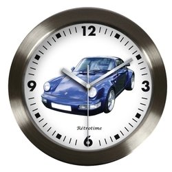 Preisvergleich Produktbild Wanduhr Porsche 911