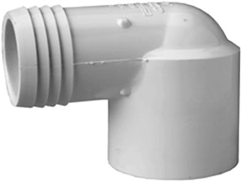Lasco 127-957 3.81 cm 90 Degree Insert x Slip Elbow