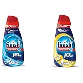 Finish Hepsi Bir Arada Jel Bulaşık Makinesi Deterjanı 1000 ml ve Finish Hepsi Bir Arada Jel Bulaşık Makinesi Deterjanı 1000 m