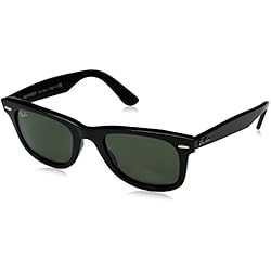 Ray-Ban Wayfarer 901, Gafas de Sol Unisex-Adulto, Black, 50