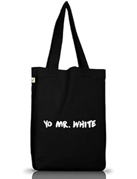 Serien Jutebeutel Stoffbeutel Earth Positive Yo Mr. White