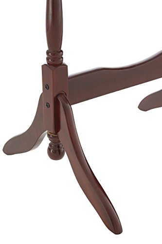 Premier Housewares Holz-Standspiegel, Mahagoni - 6