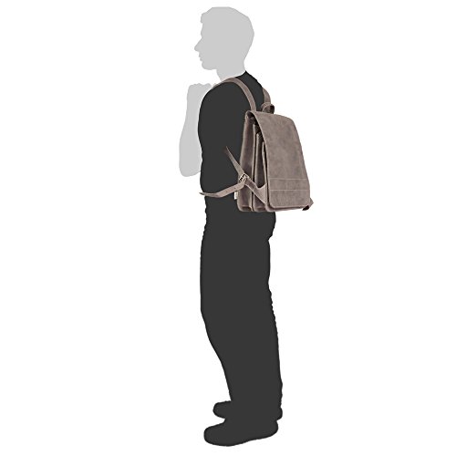 Sehr Großer Lederrucksack / Lehrerrucksack Größe XL aus Leder, für Damen und Herren, in verschiedenen Farben, Jahn-Tasche 670 - 7