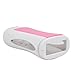 Denshine Personal Professional Depilatory Roll On Wax Heater Hot Cartridge Epilator Hair Removal Warmer Grainer UK Plug Salon and Home Use (Pink and White)