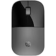 HP Z3700 Dual Silver Mouse/2.4 GHz Wireless connection/1600 dpi/3 Buttons/Silent clicks; Multi-Device; Cross Operating Systems/3 Years Warranty