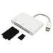 Price comparison product image Card Reader_Chshe 3 in 1 USB-C Type-C to Cf Sd Tf Micro Sd Memory Card Reader Hub Adapter,USB 3.0 Card Reader,High-Speed Sd/Micro Sd Card Reader Memory Card Adapter