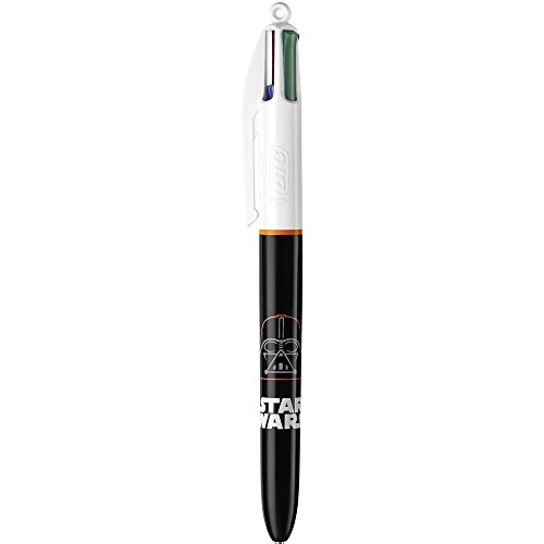 BIC 945512 Star Wars 4-Farb-Druckkugelschreiber, Dokumentenecht, 0.4 mm, Set mit 3 Stück - 4