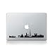 Produktbild Vinyl-Aufkleber für MacBook 33 cm (13 Zoll) / MacBook/Laptop/Gitarre (Motiv: Paris City Skyline)