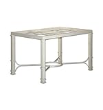  Mesa de forja Zaragoza - 7-Marfil, Mesa de 120x75x74 cm. de Alto