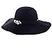 Produktbild Lady Fedora Filz Melone,Black-OneSize