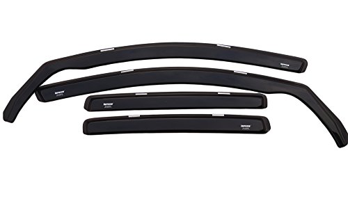 iSpeed Wind Deflectors Sun Visor for VW GOLF mk5 5-doors Hatchback 2004-2008 4-pc Tinted Wind Deflectors/Sun Visors/Rain Shield/Wind Sheild