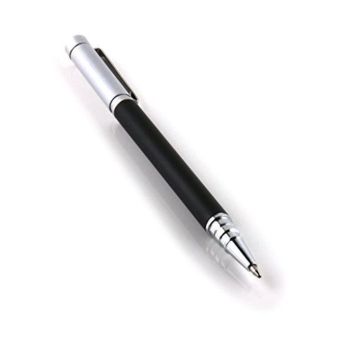 Slabo Stylus Pen für Smartphone / Phablet / Tablet Eingabestift und Kugelschreiber Touch Stift – schwarz / silber - 3