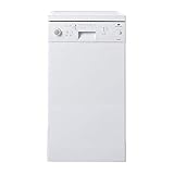 CONTINENTAL EDISON CELV1048W8 - Lave Vaisselle posable - 10 Couverts - 48 DB - A+ - Larg 45 cm - Blanc