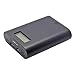 Produktbild Funnyrunstore Schwarz Kunststoff Soshine E3S LCD Display Austauschbare Batterien Power Bank Professionelle Ladegerät Für 4 Stücke 18650 Batterien (schwarz)