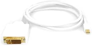 1.8m - Mini DisplayPort to DVI Cable by Neet® - ( VIDEO Adapter lead for Apple iMac- Unibody MacBook - Pro - Air &amp; PC with Mini DP etc. )