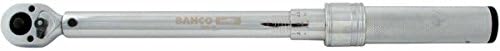 Bahco 7455-15 Metric/Imperial Mechanical Torque Wrench, Silver, 3/8-Inch, 3-15 nm