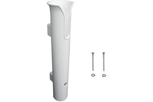 BigTron Support de Canne à pêche, Plastique Polyamide Haute qualité Support pour Cannes à pêche pour Bateau Unique Tubes de Montage Vertical pour Yacht/Kayak/Mur