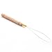 UNIQUEBELLA Professional Micro Rings Links Needle Pulling Hook Tool for Hair Extensions