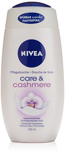 Nivea care and Cashmere Moments Creme-Öl-Dusche, Duschgel, 4er Pack (4 x 250 ml)