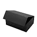 Produktbild Geschenkkarton mit Magnetverschluss für Geburtstage, Weihnachten, Hochzeiten oder Werbegeschenke, luxuriöses Design A5 - 215 X 160 X 80 mm schwarz