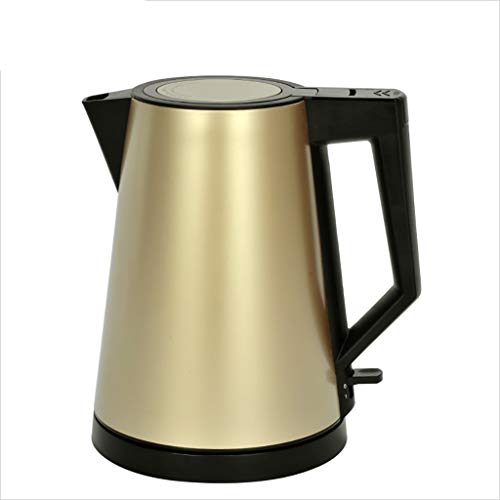 JF teindre automatiquement la Bouilloire lectrique 1.2L Cafetire en Acier Inoxydable 1000W Rapide Chauffage/bullition Protection Sec sans BPA LED sans Fil Indicateur