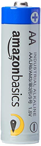 Pilas alcalinas aa de uso industrial