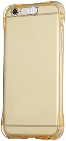 VingDy Phone Case New Soft TPU LED Flash Light Up Remind Incoming Call Case Cover For IPhoneX (Transparent Yellow)