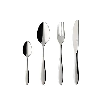 Villeroy & Boch Arthur Couverts de table pour 6 personnes, 24 pièces, Acier inoxydable