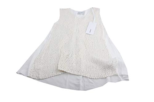 Preisvergleich Produktbild Dondup M920 Damen Top Bluse Seide Gr. S beige Neu