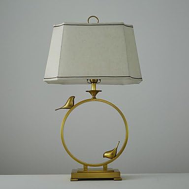 LIYU® Modern Style Creative Luxury Electroplate Copper Table Lamp for the Bedroom /Study Room / Hotel Decorate Europe Style Dest Light