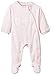 Absorba Boutique Unisex Baby Nuit Layette Full Sleepsuit, Pink (rose 30), 3-6 Months (Manufacturer size: 9M)