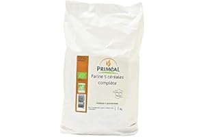 PRIMEAL Priméal Farine Complète 5 Céréales 1 kg BIO