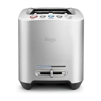 Sage by Heston Blumenthal the Smart Toast, 4 Slice, Brushed Metal Finish, 1650 Watt