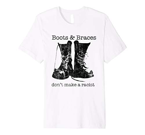 Punks & Skins LtdBoots & Braces Shirt - Skinhead T-Shirt - Anti-racist skins T-ShirtOEKO-TEX STANDARD 100