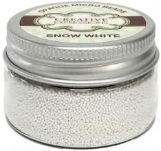 Creative Expressions - Metallic Micro Beads - Snow White