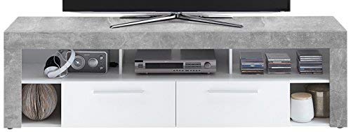 FMD Moebel Vibio 2 Bois, Gris, 180x41,5x53 cm