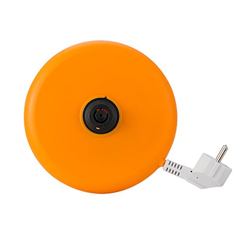 Wasserkocher 1,7 L orange  Teekessel Teekocher 2200 W LED Innenbeleuchtung 360° kabellos - 3