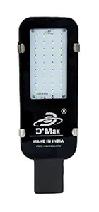 DMAK Multi Traders 30Watt Waterproof Grey Body LED Street Light for Outdoor Purposes (White)