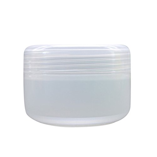 Welecom 5pcs Empty Makeup Jar Pot Travel Face Cream/Lotion/Cosmetic Container