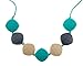 Chew-Choos 'Sweet pea' Silicone Teething Necklace (Oceana)