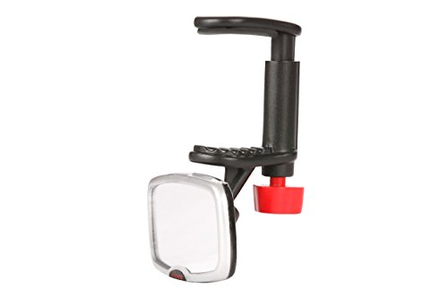 Diono See Me Too Universal Crystal Clear Rear View Mirror No Suction Cup (Black)