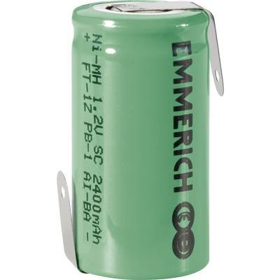 Preisvergleich Produktbild Emmerich NIMH AKKU SUB C 2400 MAH ZLF