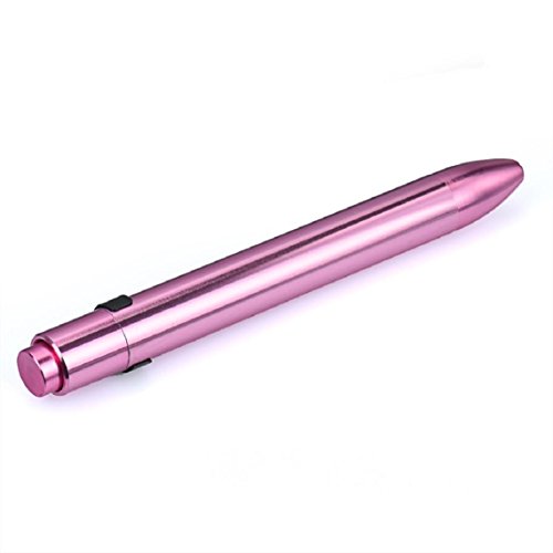 LED Taschenlampe, OverDose Wieder verwendbare Penlight Kugelschreiberlampe mit Schüler-Messgerät Medizinische Erste Hilfe Arzt Krankenschwester EMT Notfall mini Stift Taschenlampe (Rosa) - 5