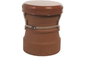 MADCOWLS Capping Cowl Terracotta Powder Coated for Unused Chimneys Also Vents