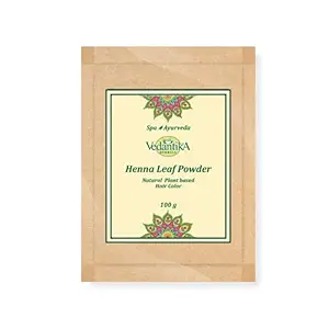 Vedantika Herbals Henna Leaf Powder For Natural Hair Color & Growth | 1X 100 gm | Pack of 1 |