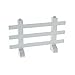 Produktbild 1 x Lego System Zaun weiss 2 x 12 x 6 Latten Hürde Belville Pferd 60791