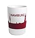 Produktbild Kahla 394605A26074C Maxi-Becher, 0,35 L, Five Senses touch,"Hamburg", rot