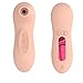 Produktbild 10 puls saugen frequenzen springflut vibrator klitoris massager, weibliche klitoris stimulation, intelligenter thermostat und wasserdicht,Skincolor