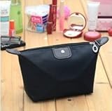 Accmart(TM) Multifunction Women Travel Make up Cosmetic Pouch Bag with Zipper Design Black